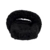 Papuci cu blană „Black” 654261W2DO11096