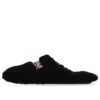 Papuci cu blană „Black” 694799W2DO11096