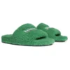 Papuci cu blană „Green” 654747W2DO13096