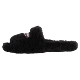 Papuci cu blană „Negru” 654747W2DO11096
