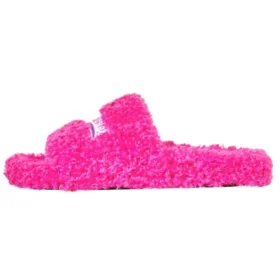 Papuci cu blană „Pink” 654261W2DO15096
