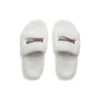 Papuci cu blană „White” 654261W2DO19906