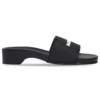 Papuci cu logo „Black Rubber” 707094W1S9M1090