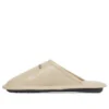 Papuci de casă din piele de vițel „Beige” 736288WB7212010
