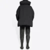 Parka de călătorie cu glugă „Black” 704500TLP031000