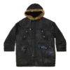 Parka militară „Negru” 751730TMO131000