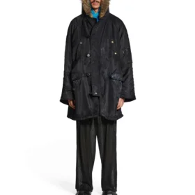 Parka militară „Negru” 751730TMO131000