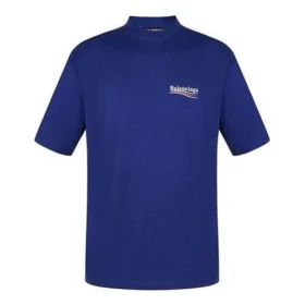 Political Campaign T-Shirt, croială largă „Blue” 620969TIV521195