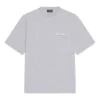 Political Campaign T-shirt, croială largă, „Gri” 641675TKVJ11379