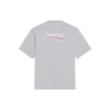 Political Campaign T-shirt, croială largă, „Gri” 641675TKVJ11379