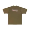Political Campaign T-shirt, croială largă, „Khaki” 641675TKVJ12463