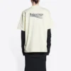 Political Campaign T-shirt, croială largă „Off White” 641675TKVJ18962