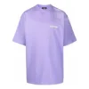 Political Campaign T-shirt, croială largă „Purple” 641675TKVJ13072