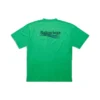Political Campaign T-Shirt, croială largă „Verde Negru Albastru” 641675TPVD33600