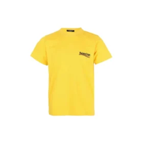 Political Campaign T-Shirt, croială largă „Yellow” 620967TKVJ17442