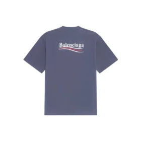 Political Campaign T-Shirt, croială largă „Dark Grey” 641675TKVJ11366
