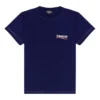 Political Campaign T-Shirt, croială medie „Pacific Blue White” 620967TKVJ11195