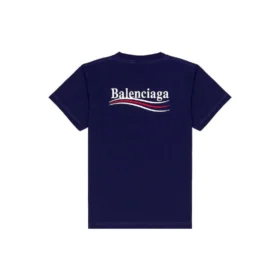 Political Campaign T-Shirt, croială medie „Pacific Blue White” 620967TKVJ11195 Political Campaign T-Shirt, croială medie „Pacific Blue White” 620967TKVJ11195
