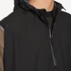 Poncho tehnic pentru bărbați, negru