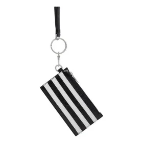 Portcard Balenciaga x adidas cu inel pentru chei „Black” 721894210M61091