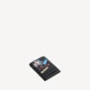 Portcard magnetic pentru bărbați, negru/multicolor