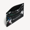 Portcard pentru bărbați, negru/multicolor