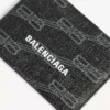 Portcard semnătura din pânză acoperită cu BB Monogram, negru