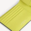 Portmoneu pliat pătrat pentru bărbați, de culoare neagră