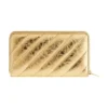 Portofel Crush Continental matlasat metalizat „Gold” 7664472AAYO8004