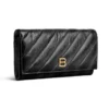 Portofel Crush cu lanț, matlasat „Negru” 781723210J11000