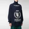 Pulover Balenciaga x Programul Alimentar Mondial „Navy White” 542703T15074177