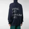 Pulover Balenciaga x Programul Alimentar Mondial „Navy White” 542703T15074177