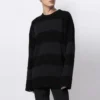 Pulover BB cu dungi „Black” 657404T31984058