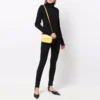 Pulover cu guler înalt, mulat „Black” 682003T51751000