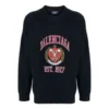 Pulover cu guler rotund și logo „College”, fondat în 1917, „Negru” 675267T32171000