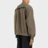 Pulover cu guler rotund Strike 1917 Oversized „Khaki” 699212TMVH22930