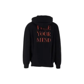 Pulover cu imprimeu Balenciaga pentru bărbați, negru 570811TJVE91000