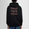 Pulover cu imprimeu Balenciaga pentru bărbați, negru 570811TJVE91000