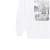 Pulover cu imprimeu Venezia „White” 652981TKV899094