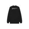 Pulover cu logo brodat, croială medie „Negru” 652981TKV871070