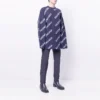 Pulover cu logo tricotat în tehnică intarsia „Negru” 623283T15674177