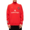 Pulover de fotbal din tricot „Red” 641799T41106540