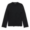 Pulover scurt BB Allover „Black” 793613T52151000