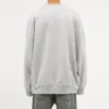Pulover sport cu guler rotund și logo B Crest „Grey” 671125TLV601300