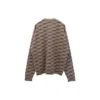 Pulover tricotat cu guler rotund BB Allover „Beige” 733859T32539378