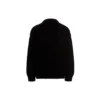 Pulover tricotat cu guler rotund și logo BB Laurel Crown „Negru” 664369T32111000