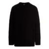Pulover tricotat cu logo jacquard „Negru” 662728T31661000