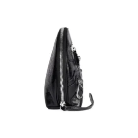 Pungă cosmetică mică Le Cagole „Negru” 7636121VG9Y1000