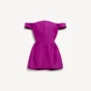 Rochie mini cu umerii goi pentru femei, în nuanță de violet Rochie mini cu umerii goi pentru femei, în nuanță de violet