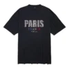 Rochie-tricou Paris Strass „Negru” 777750TRVL71000